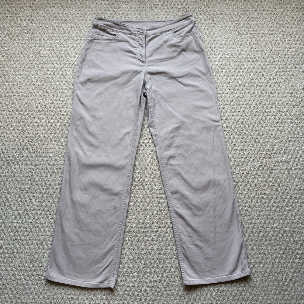 Eileen Fisher Natural/Beige Pants Size Small Petite